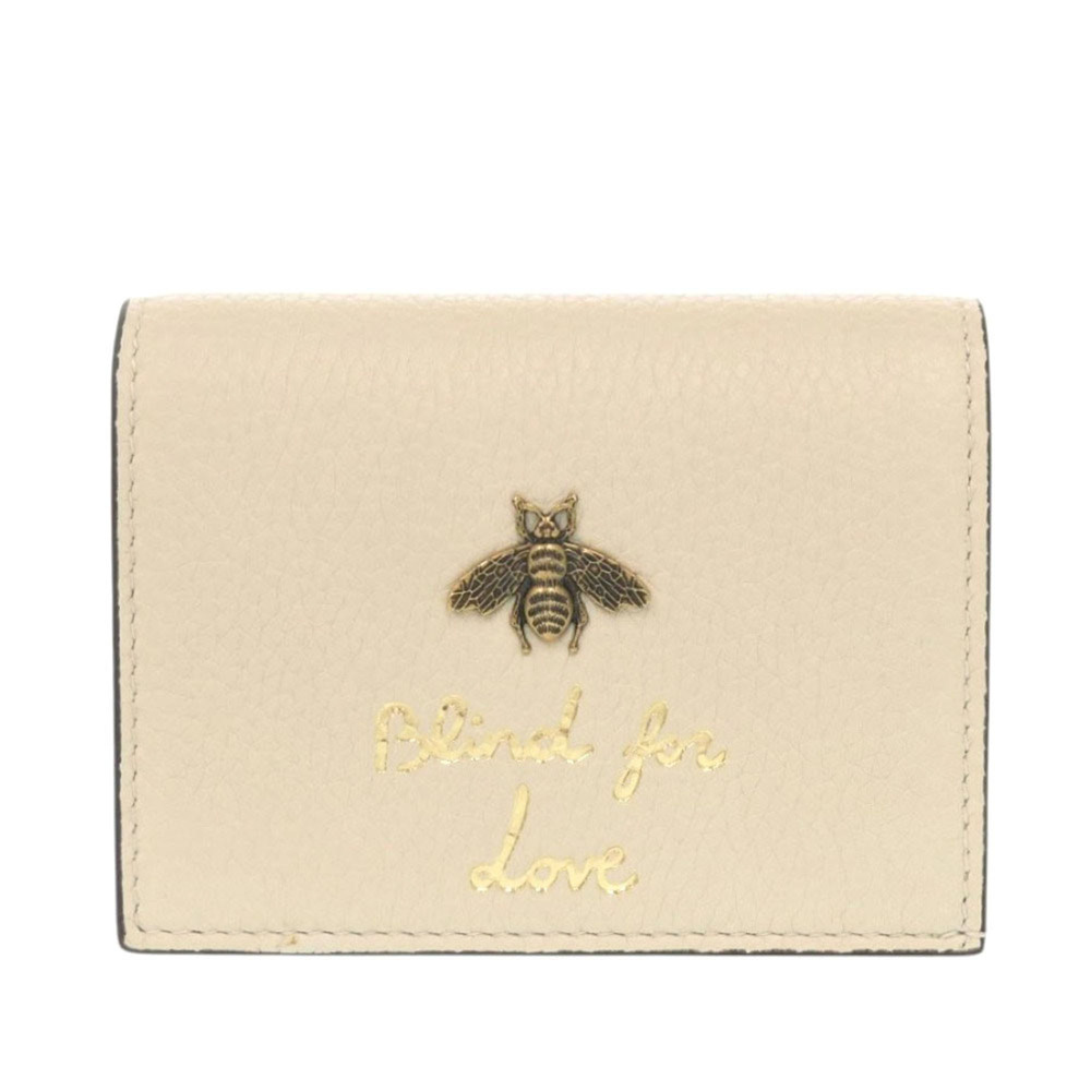 Pre-Loved Gucci Calfskin Blind for Love Compact Wallet - Picture 1 of 12